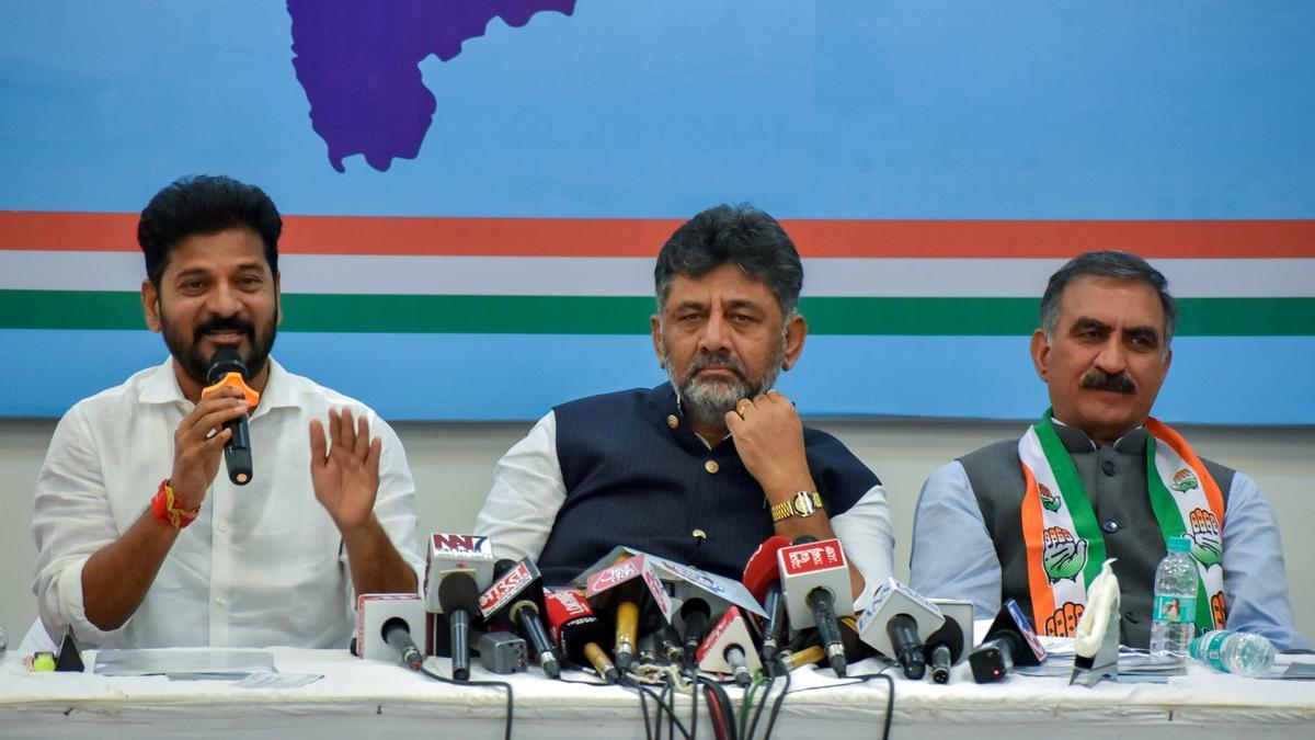 Revanth says Modi gives money to Adani but he ensures Adani invests in Telangana