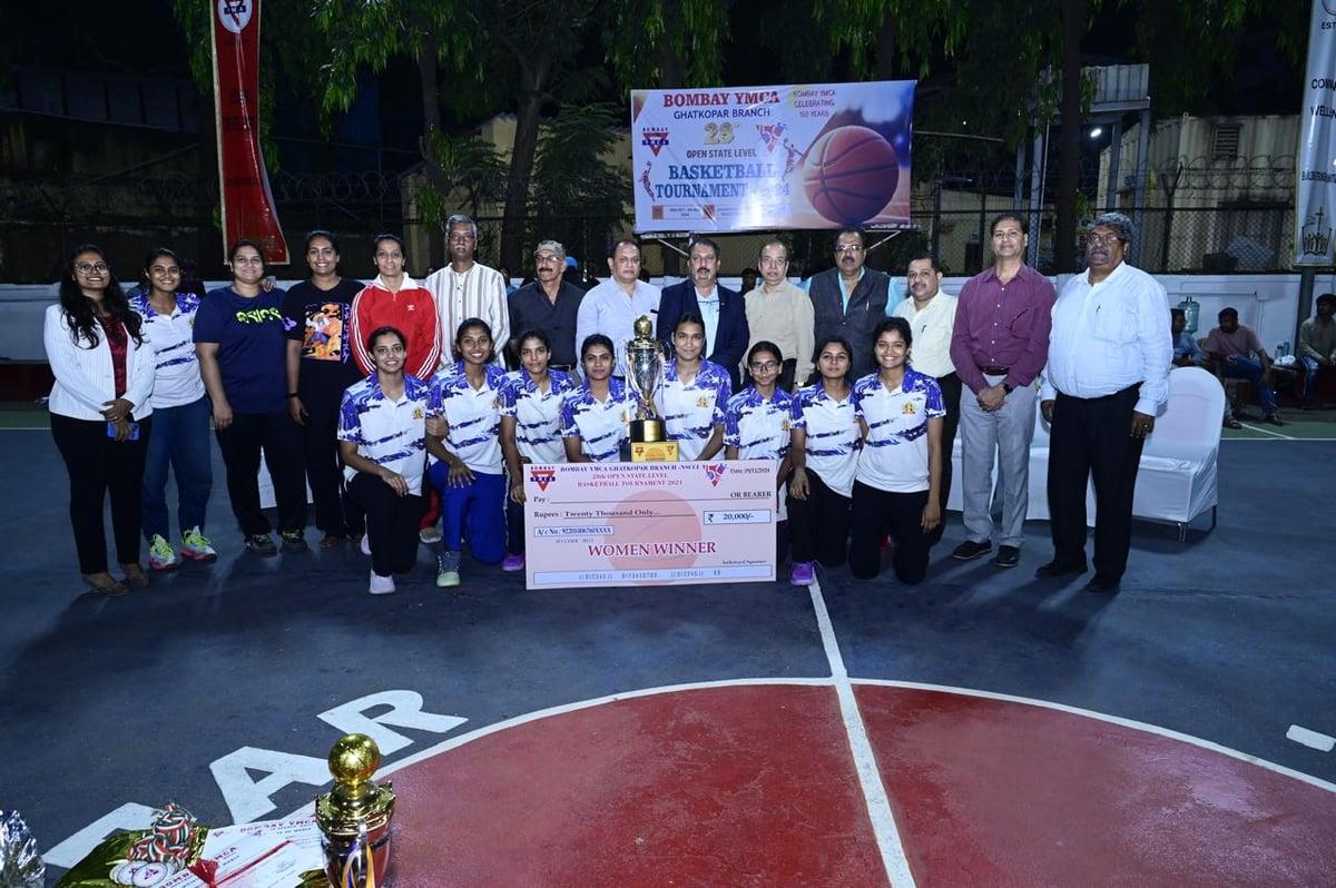 28th Bombay YMCA Open State Level Basketball Tournament: Central Railway Triumphs In Women's Category