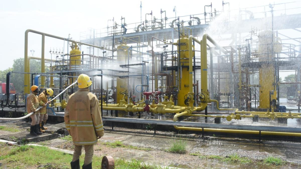 ONGC conducts mock drill at Kovilkalappal GGS