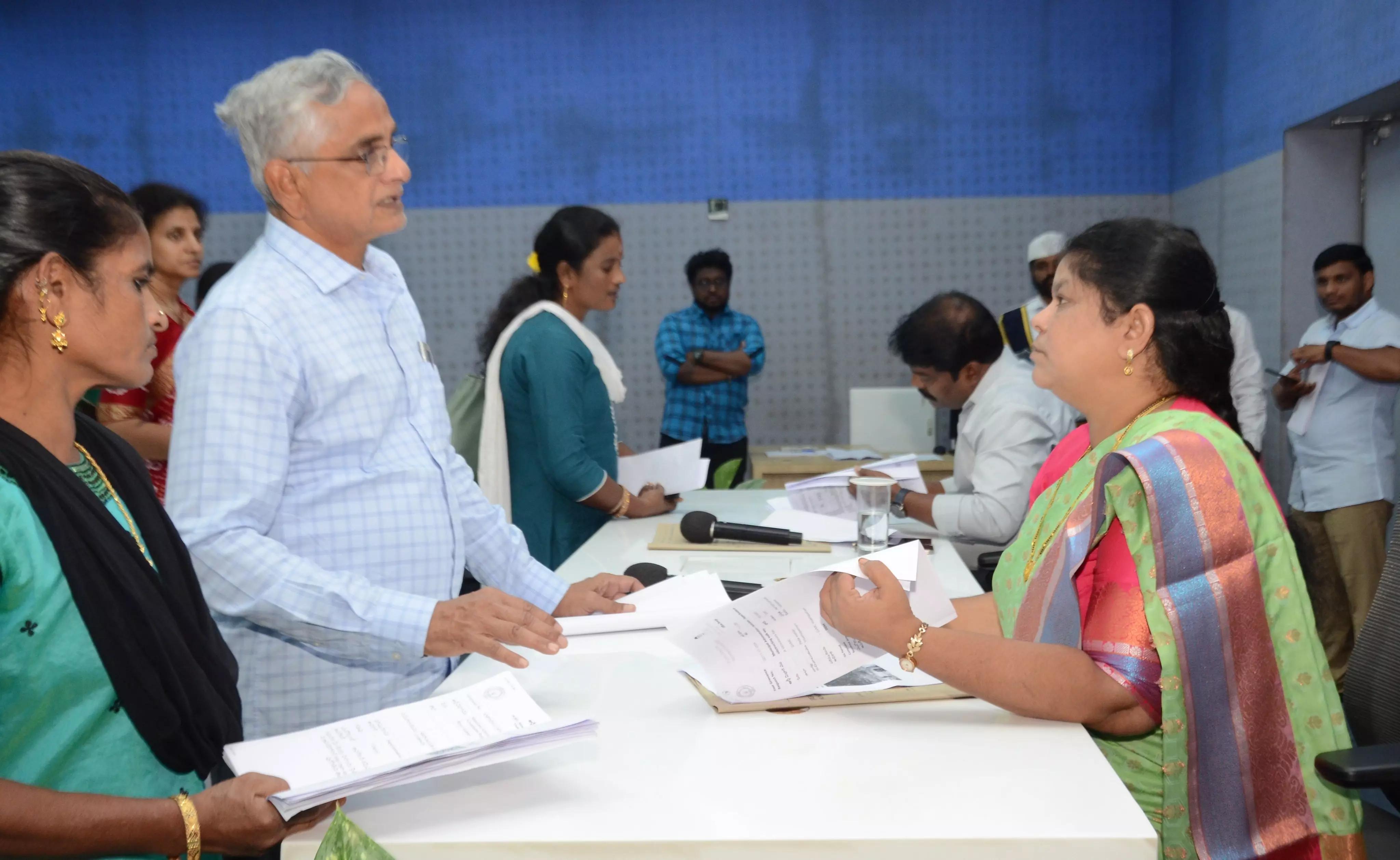 Visakhapatnam Public Grievance Program Receives 482 Petitions Across City