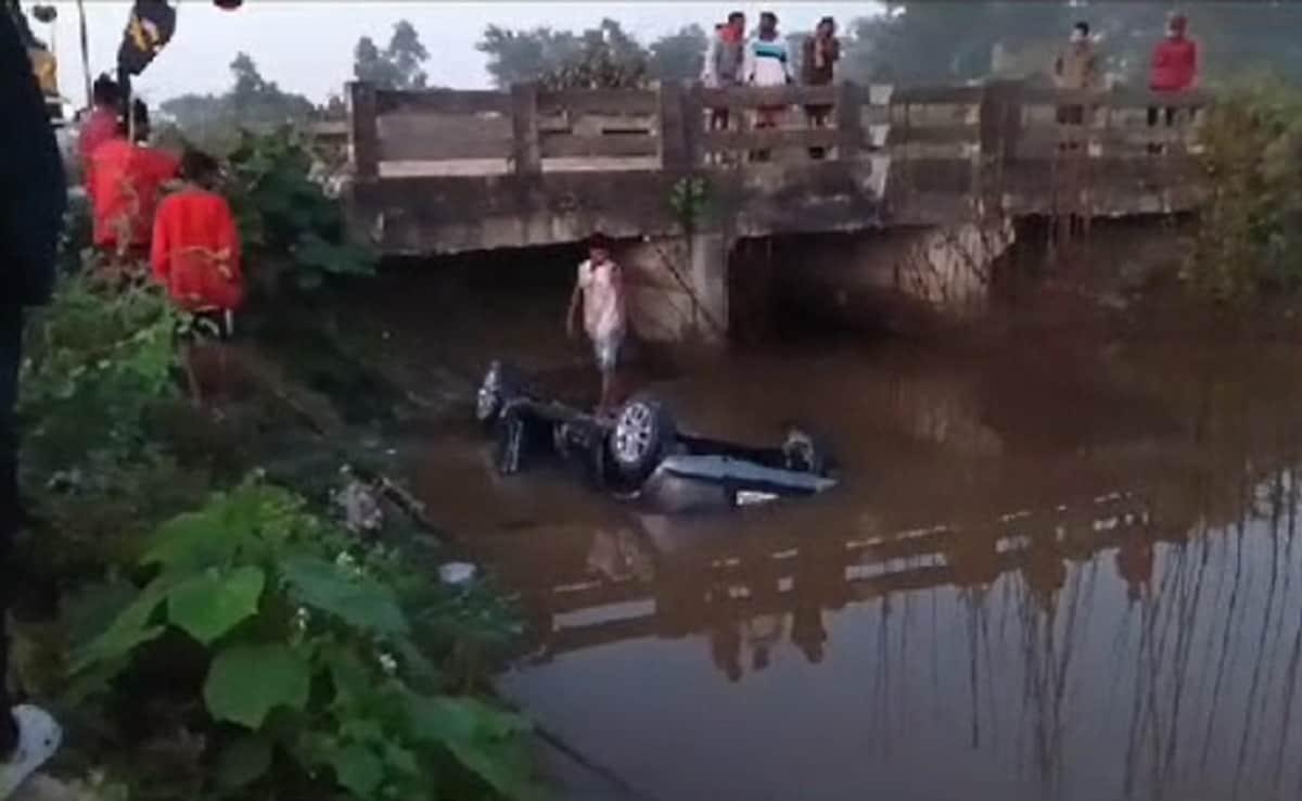 4 Dead, 2 Critically Injured After Car Falls Off Bridge in Assam