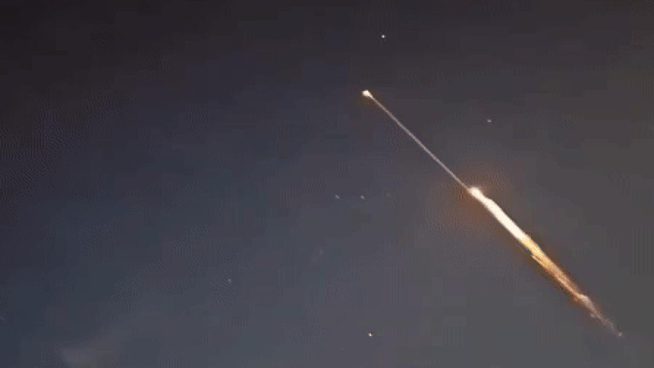 Watch: Broken Starlink satellite mistaken for meteor shower in US