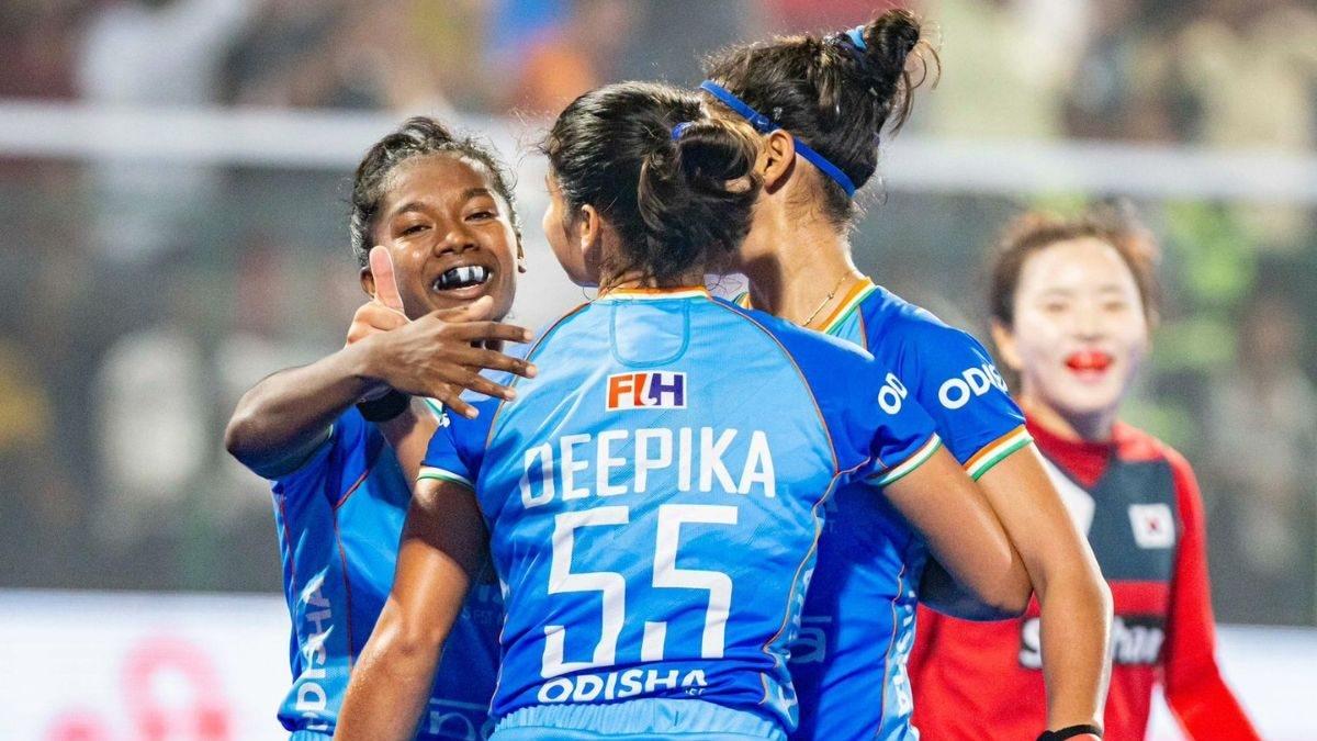 India Women's Hockey Team Beat South Korea 3-2 In Asian Champions Trophy