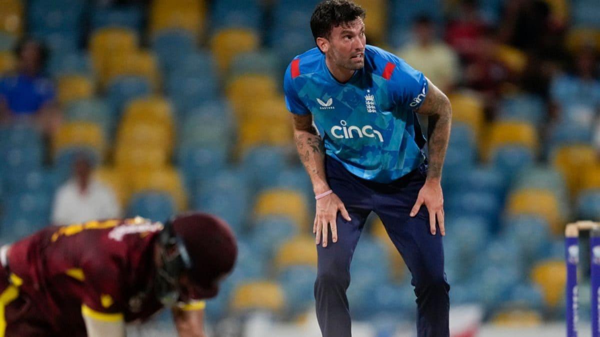 England's Reece Topley Fined For Code of Conduct Breach In T20I Against West Indies