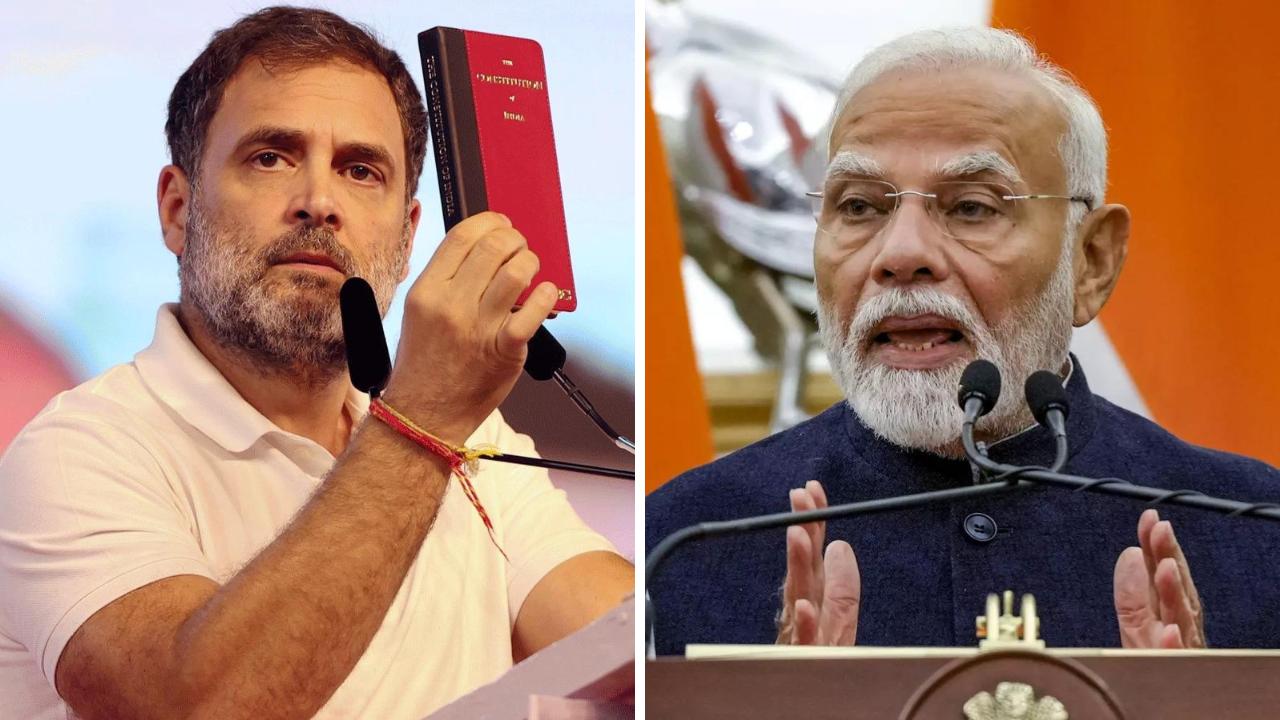 'Not even read it': Rahul Gandhi's fresh 'Constitution' attack on PM Modi