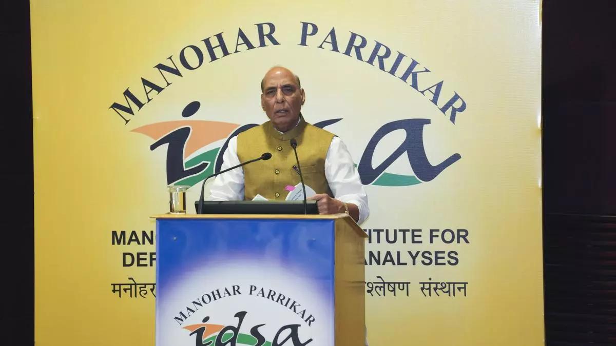 Govt working to improve R&D in drone sector for Indian IP creation:  Rajnath Singh