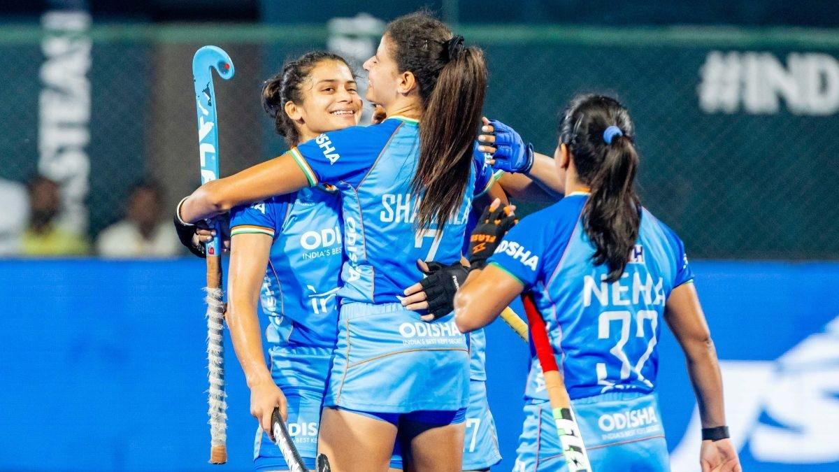 India Women's Hockey Team Thrash Thailand 13-0 In Asian Champions Trophy